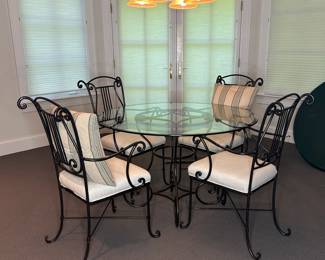 Bombay Company Wrought Iron Table and Chairs
