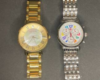 Michele CSX Chronograph Watch and Kate Spade New York Watch