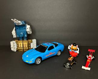 Vintage Transformers and Hot Wheels