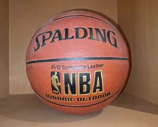 Spalding NBA Basketball with Signature