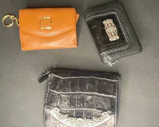 Brighton & Anne Klein Leather Wallets with Signature Hardware