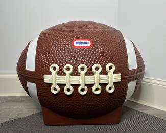 Vintage Little Tikes Football Toy Box