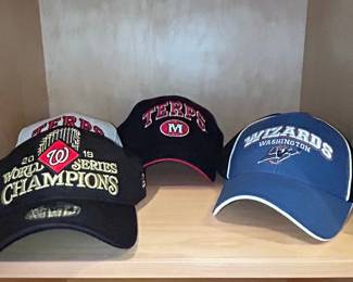 Washington Area Professional and Collegiate Sports Caps