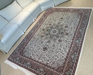Hand-Knotted Persian Area Rug