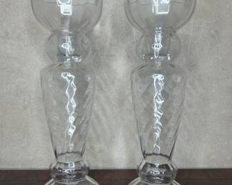 Studio Nova Glass Vase/Candle Holders