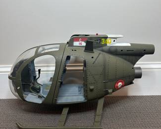 G.I. Joe 12-inch Scale OH-6 Cayuse Helicopter "Outcasts"