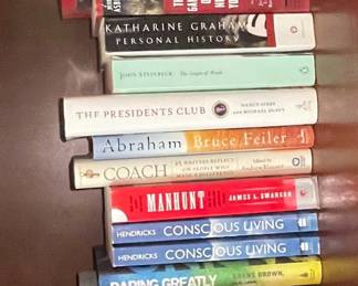 Assorted Modern Hardcover Books