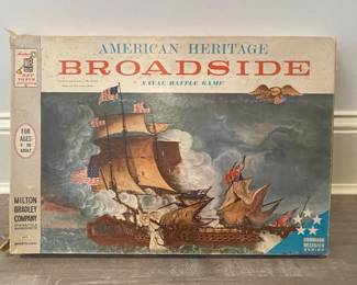 Milton Bradley American Heritage Broadside Naval Battle Game