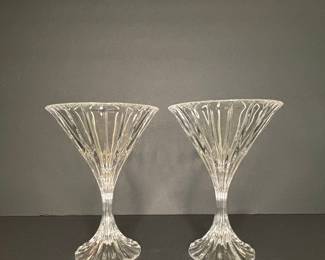 Mikasa Park Lane Crystal Martini Glasses