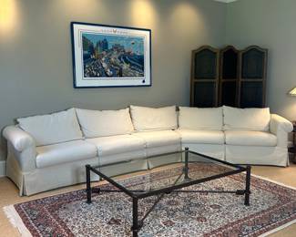 Martin Industries Custom Sectional Sofa