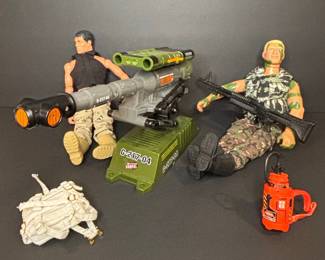 The Corps! Action Figures and Weaponry Lot