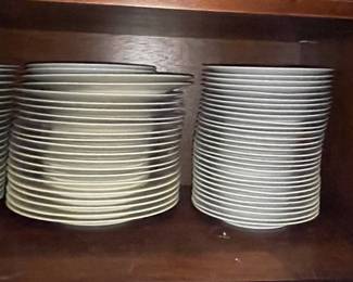 White Porcelain & Salad Dinner Plates