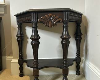 Jacobean Style Octagonal Console Table
