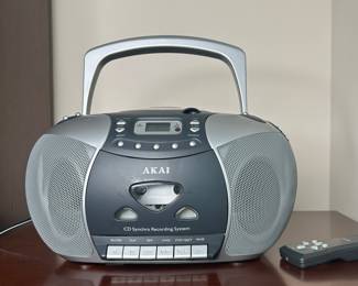 Akai CD Synchro Recording System Boombox