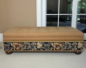 William Morris Style Storage Bench
