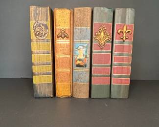 Decorative Book Boxes with Themed Embellishments
