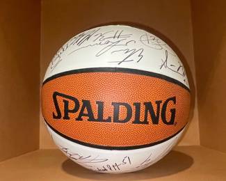 Spalding NBA Basketball Signed by Multiple Players Washington Wizards