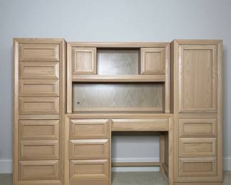 Stanley Furniture Modular Wall Unit Desk