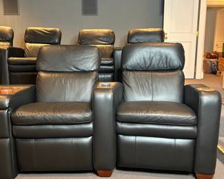 Leather Home Theater Seating