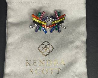 Kendra Scott Rainbow Crystal Earrings