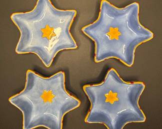 Tabletops Gallery Hanukkah Star Dish