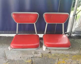 Set Of 2 Vintage Tusco Stadium Seats