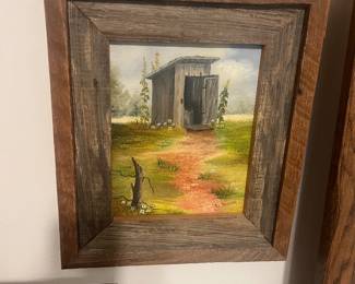 Acadian outhouse