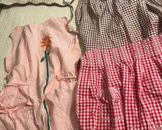 Vintage aprons