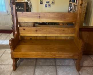 Homemade bench
