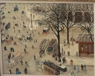 Copy of a Camille Pisarro painting.