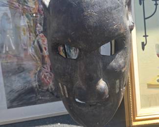 African Ngbaka mask.