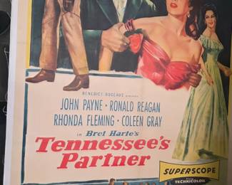 Vintage Western Movie poster.