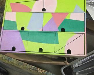 Benni Korzen painted box