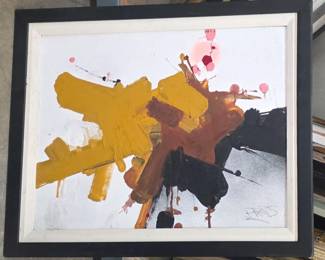 Ramon Prats Mexican abstract.