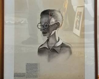 Great Pencil illustration by Art Sherman.
