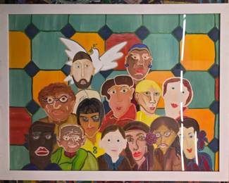 Wonderful large crowd scene.