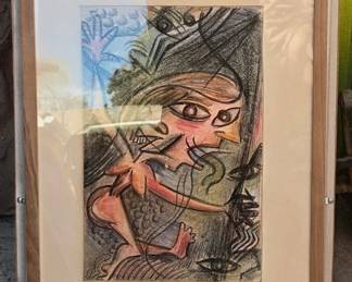Sylvia Ludins pastel.