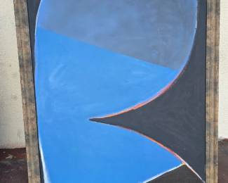 39 x 24 abstract oil on canvas.