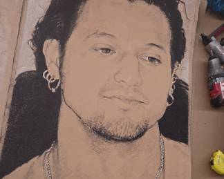 Large Scott Guhin drawing.