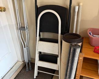 Step Ladders, Rugs