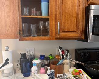 Glassware, Kitchen items