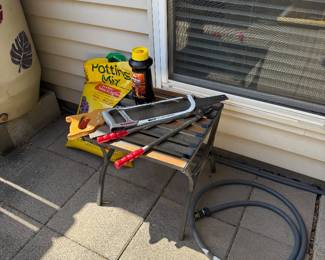 Table, Tools, plant items