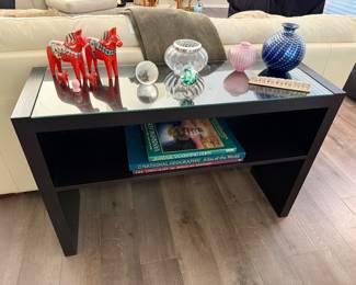 Sofa table, Decor, Books