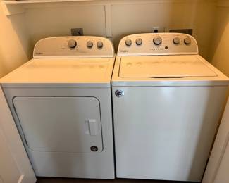 Washer and Dryer