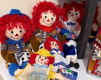Raggedy Ann and Andy Dolls