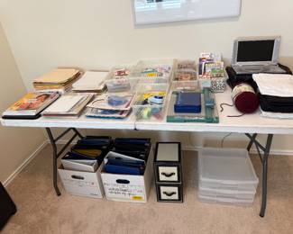 Office supplies, Crafting supplies, ect.