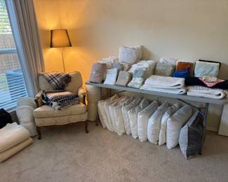 Linens and pillows