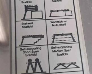 Position of 16ft ladder