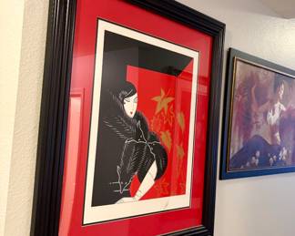 Erte signed art