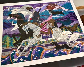 Signed and numbered screen prints 
